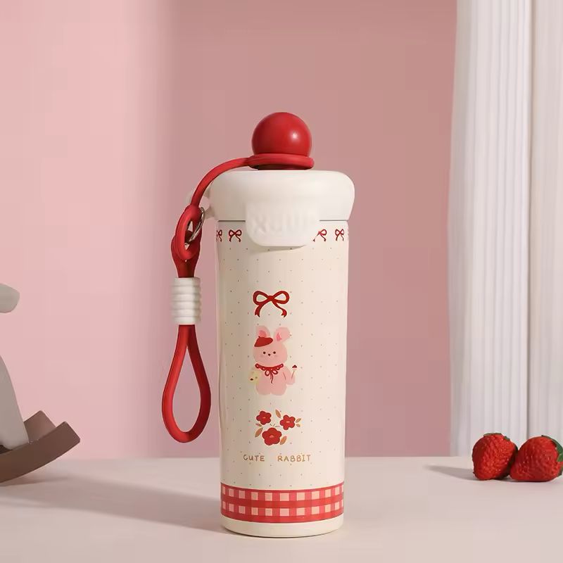 CUTE RABBIT THERMOS TUMBLER