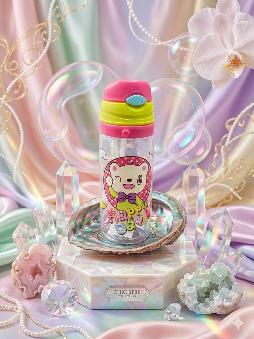 HAPPY DAY BEAR SIPPY BOTTLE