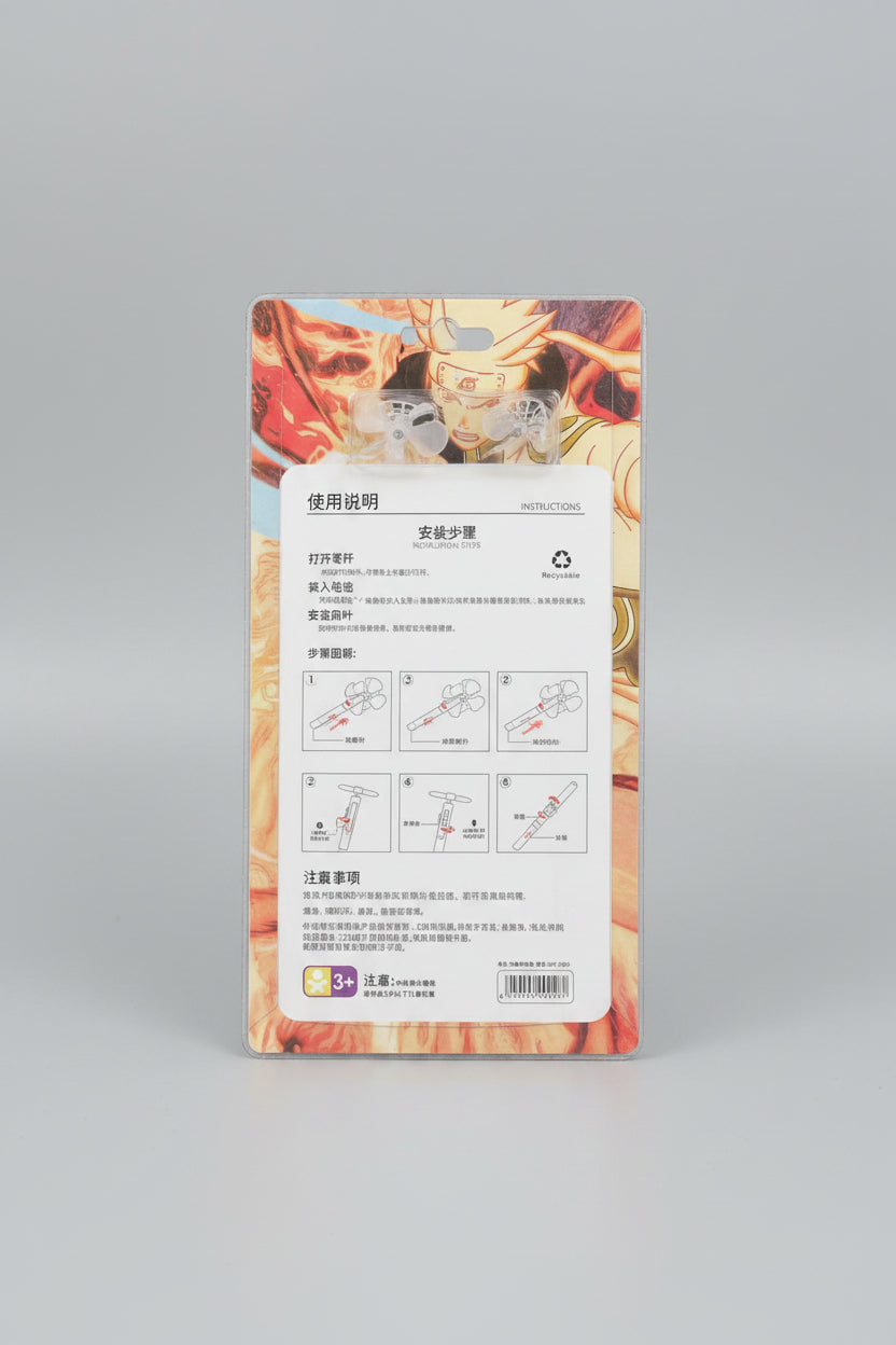 NARUTO GEL PEN WITH FAN