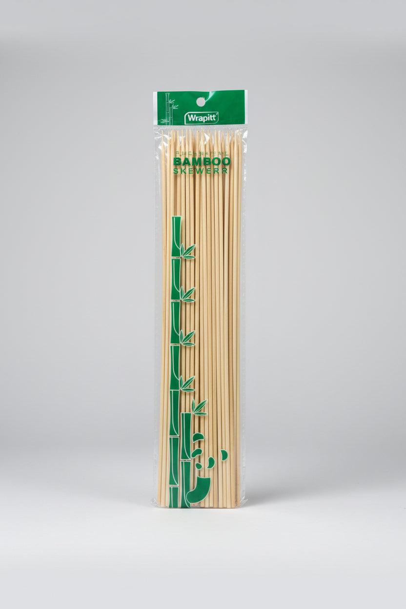 WRAPRITE BAMBOO SKWERS PURELY NATURAL STICKS
