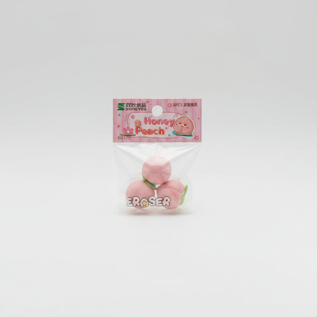 SONGYEA HONEY DIFFERENT SHAPED ERASERS