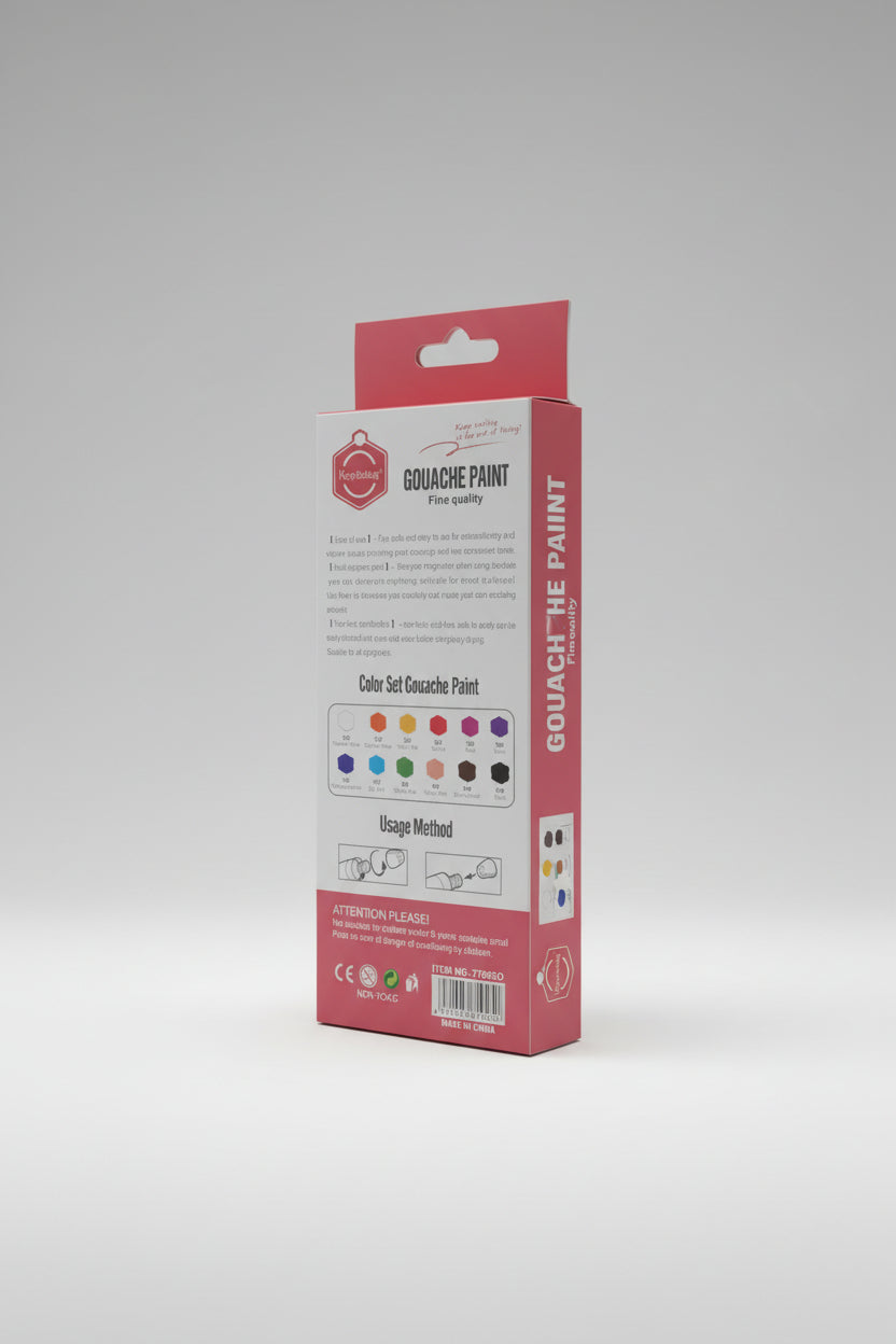 KEEP SMILING GOUACHE PAINT SET