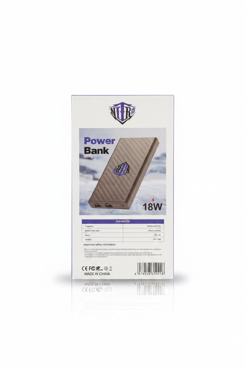 🔋 NTR Power Bank NT-P01 – 10000mAh 🔋