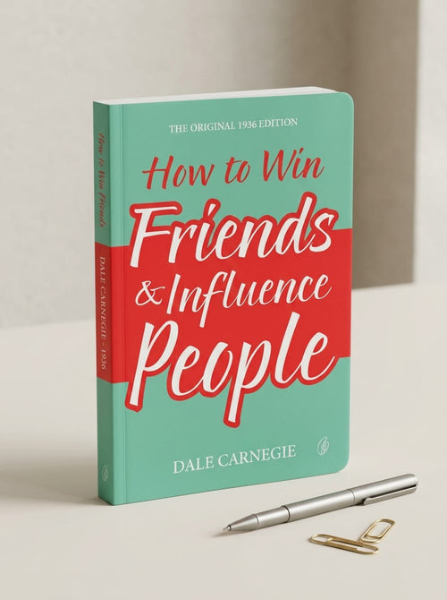How to Win Friends & Influence People by Dale Carnegie – Master the Art of Human Relations and Achieve Lasting Success