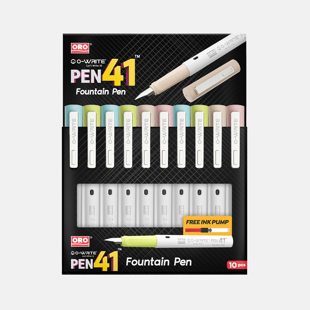 ORO Pen41 Fountain Pen (Single Piece)