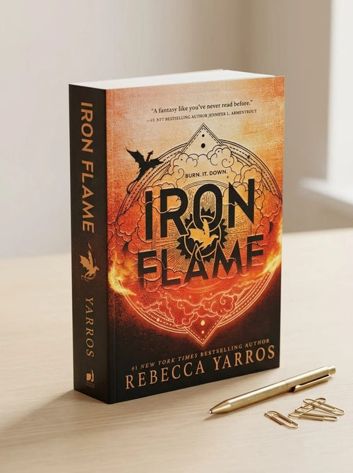 Iron Flame by Rebecca Yarros – Sequel to Fourth Wing – NYT Bestselling Romantasy