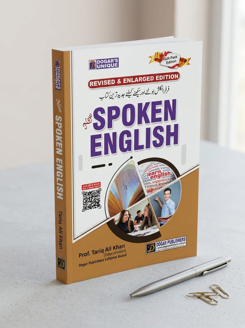New Spoken English - Revised & Enlarged Edition by Prof. Tariq Ali Khan | Gift Pack Edition