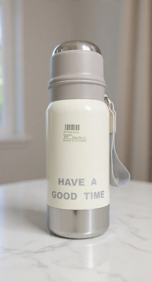 WATER BOTTLE FANCY STAINLESS