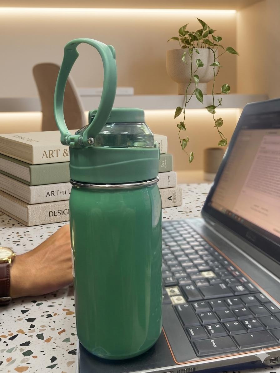 JIFENDI LUCK STAINLESS STEEL SPORTS BOTTLE