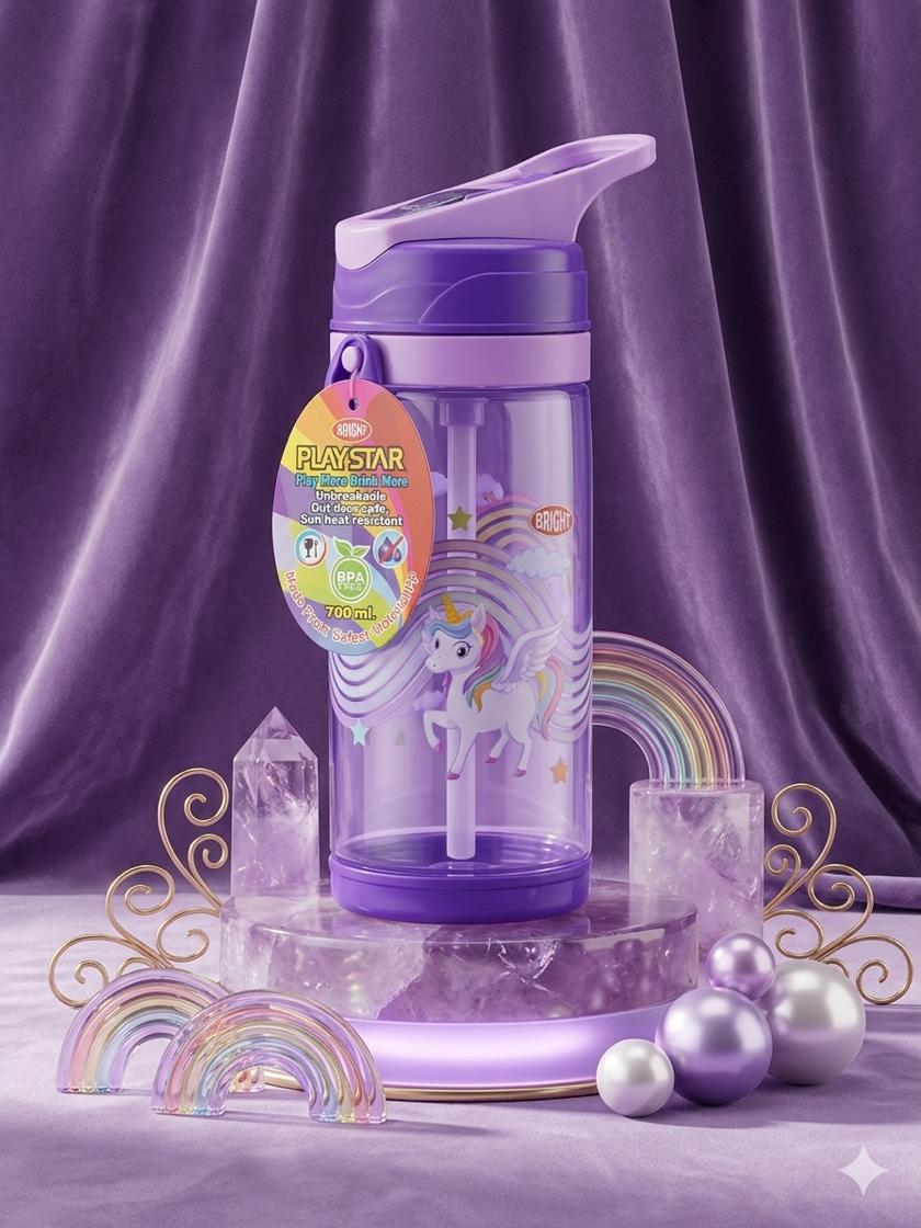 PLAY STAR UNICRON MAGIC STREAW BOTTLE