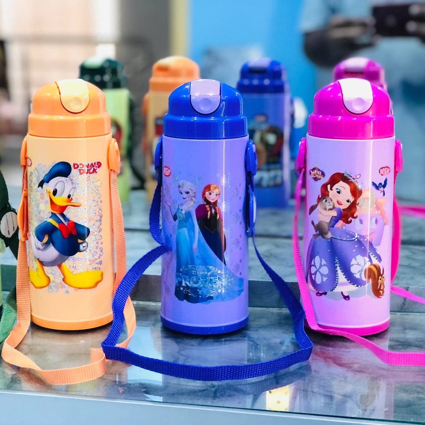 KIKU PLASTIC BOTTLES PRINCESS PINK COLOUR