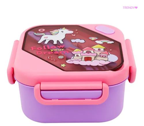 FOLLOW YOUR DREAM UNICORN CASTLE LUNCH BOX