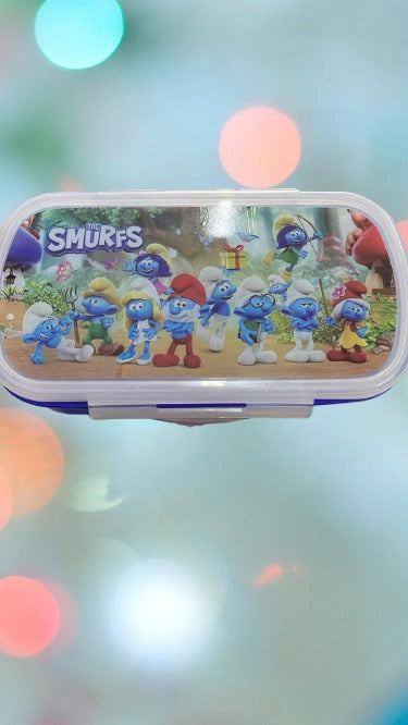 THE SMURFS 2 LOCK LUNCH BOX
