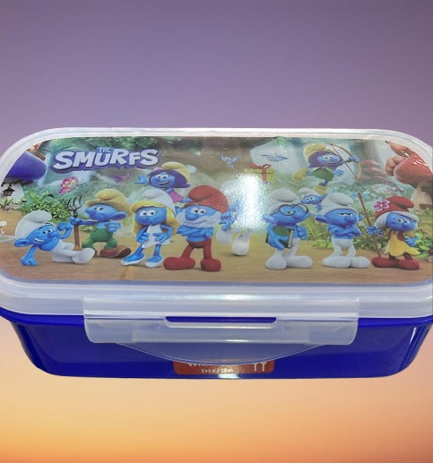 THE SMURFS 2 LOCK LUNCH BOX