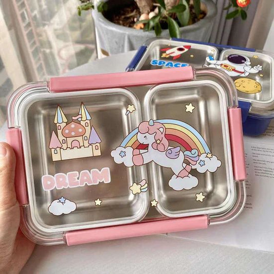 UNICORN DREAM STINLESS STEEL LUNCH BOX