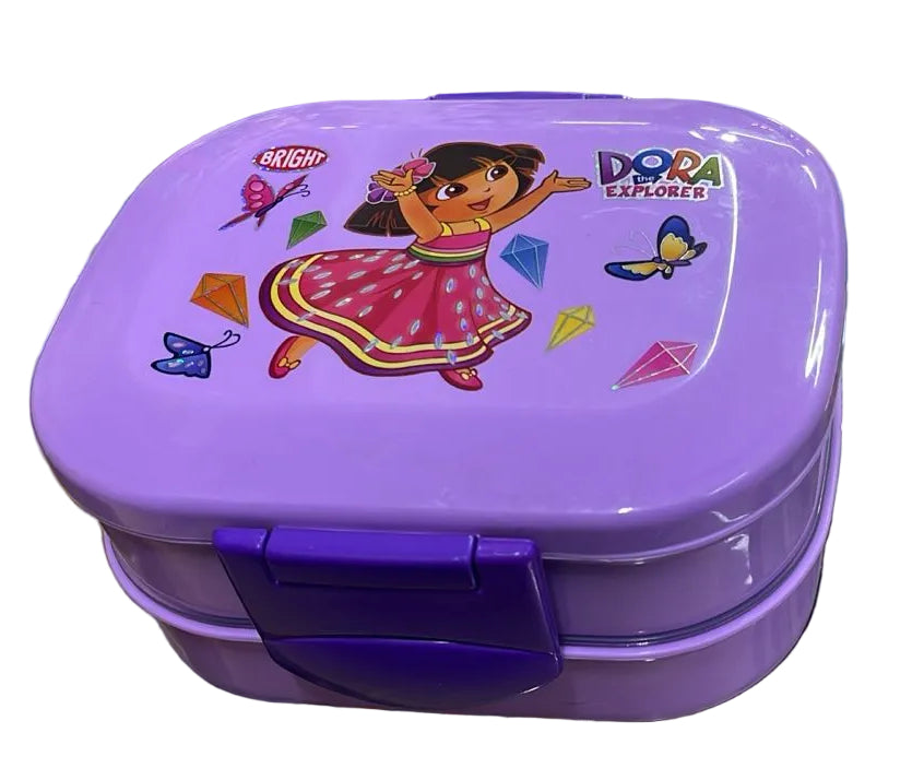 BRIGHT MULTIPLE STICKER LUNCH BOX