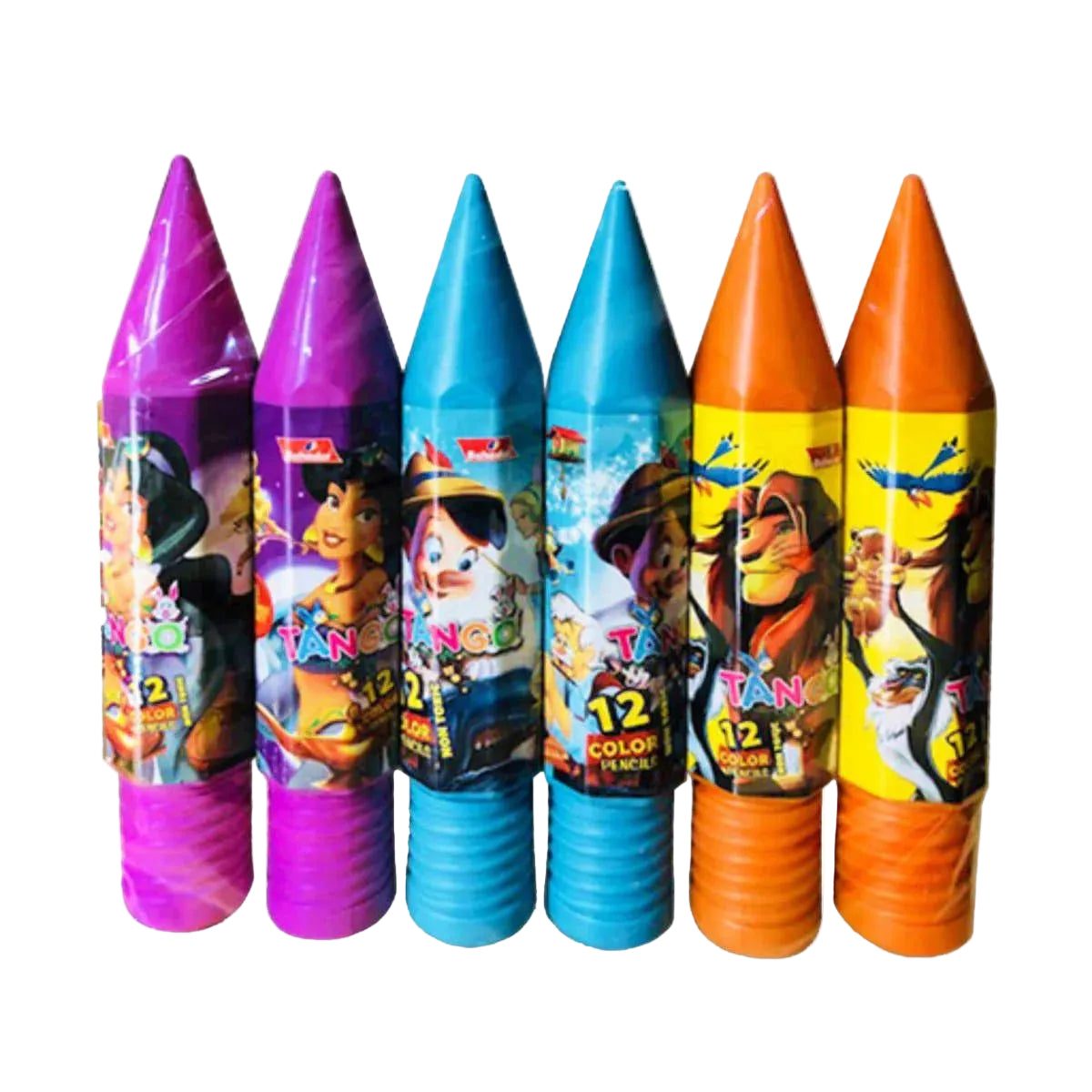 BAHADUR JUMBO PENCIL CONTAINER 24 COLOURS