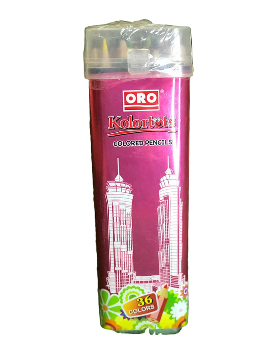 ORO KOLORTOTS 36 COLORED PENCILS