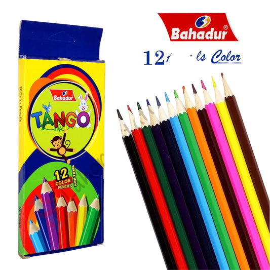 BAHADUR TANGO 12 FULL SIZE COLOR PENCILS