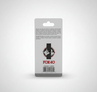 FOX 40 SHARX PEALESS WHISTLE LANYARD 120 DB