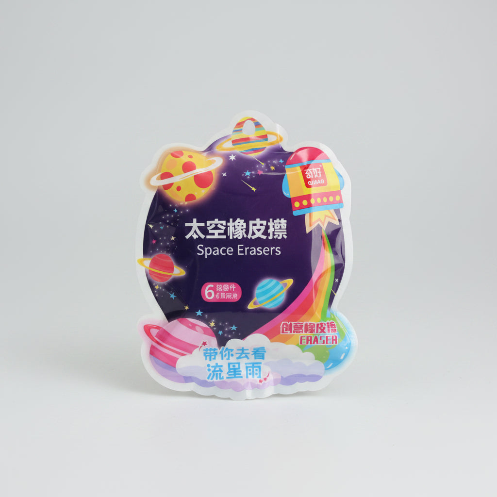 ASTRONAUT SPACE ERASER SET