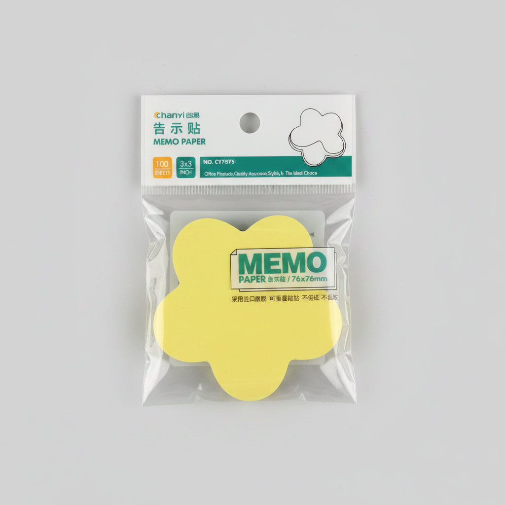 CHANYI MULTIPLE SHAPED COLORFULL STICKY NOTES