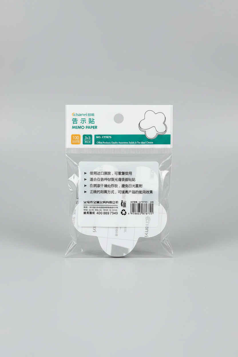 CHANYI MULTIPLE SHAPED COLORFULL STICKY NOTES