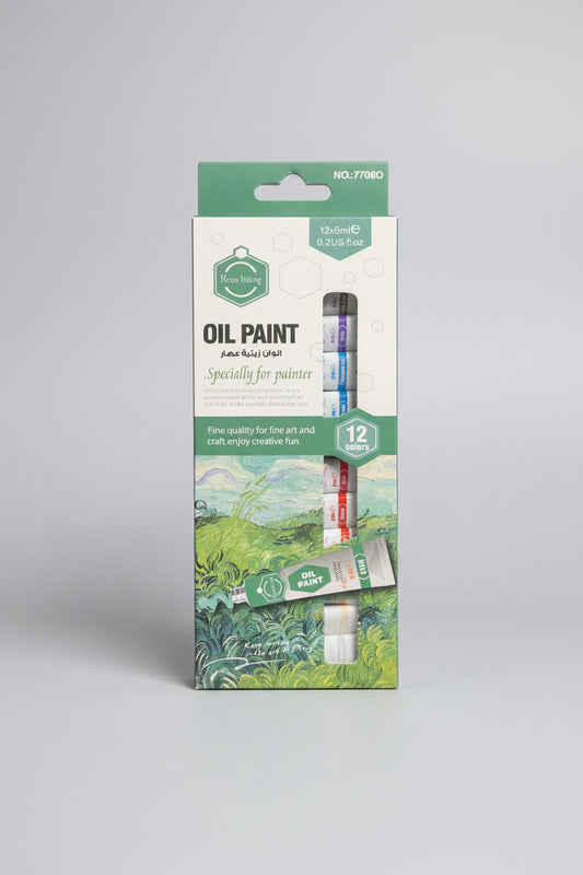 KEEP SMILING OIL 12 PAINT SET