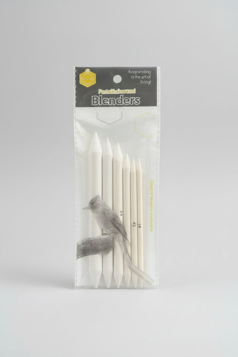 KEEP SMILING PASTEL CHARCOAL BLENDERS