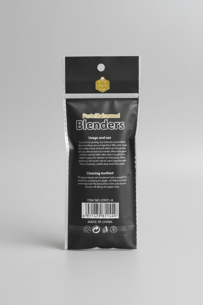 KEEP SMILING PASTEL CHARCOAL BLENDERS