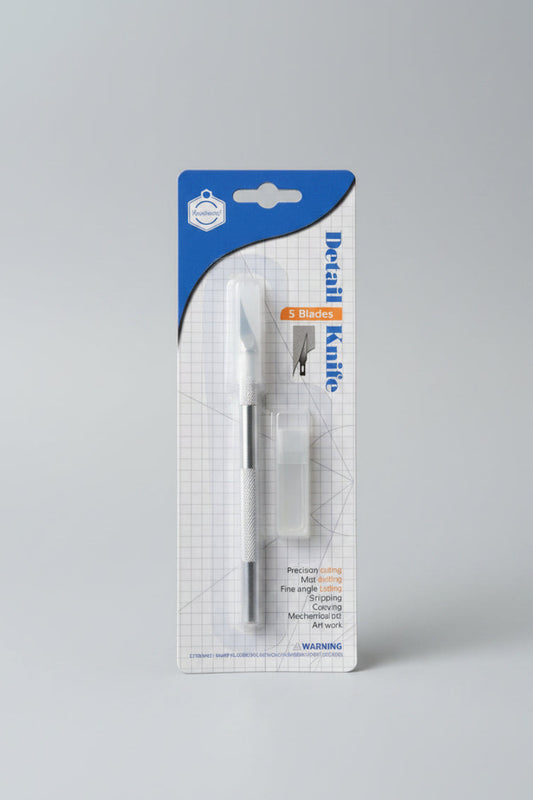 KEEP SMILING DETAIL KNIFE WITH 5 BLADESCUT