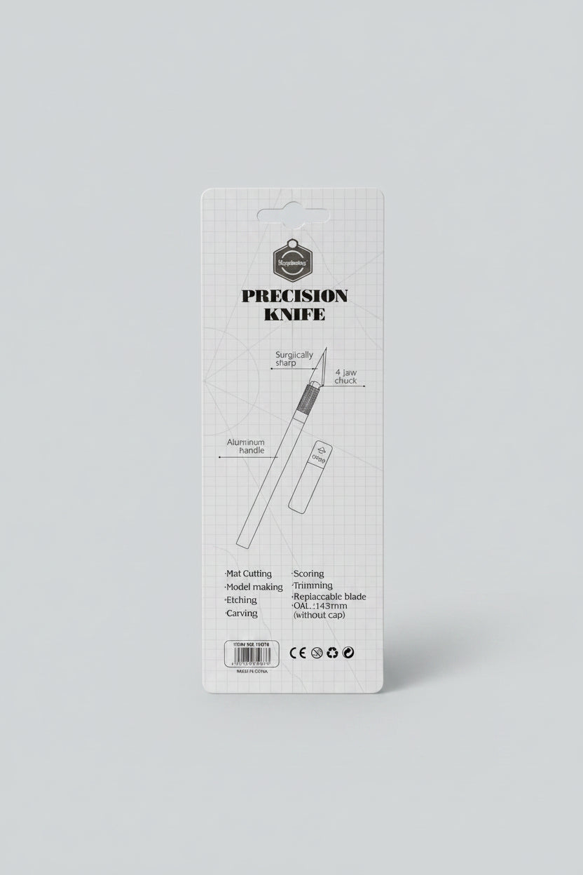 KEEP SMILING DETAIL KNIFE WITH 5 BLADESCUT