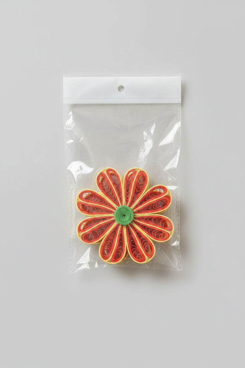 HANDMADE QUILLING PAPER FLOWER