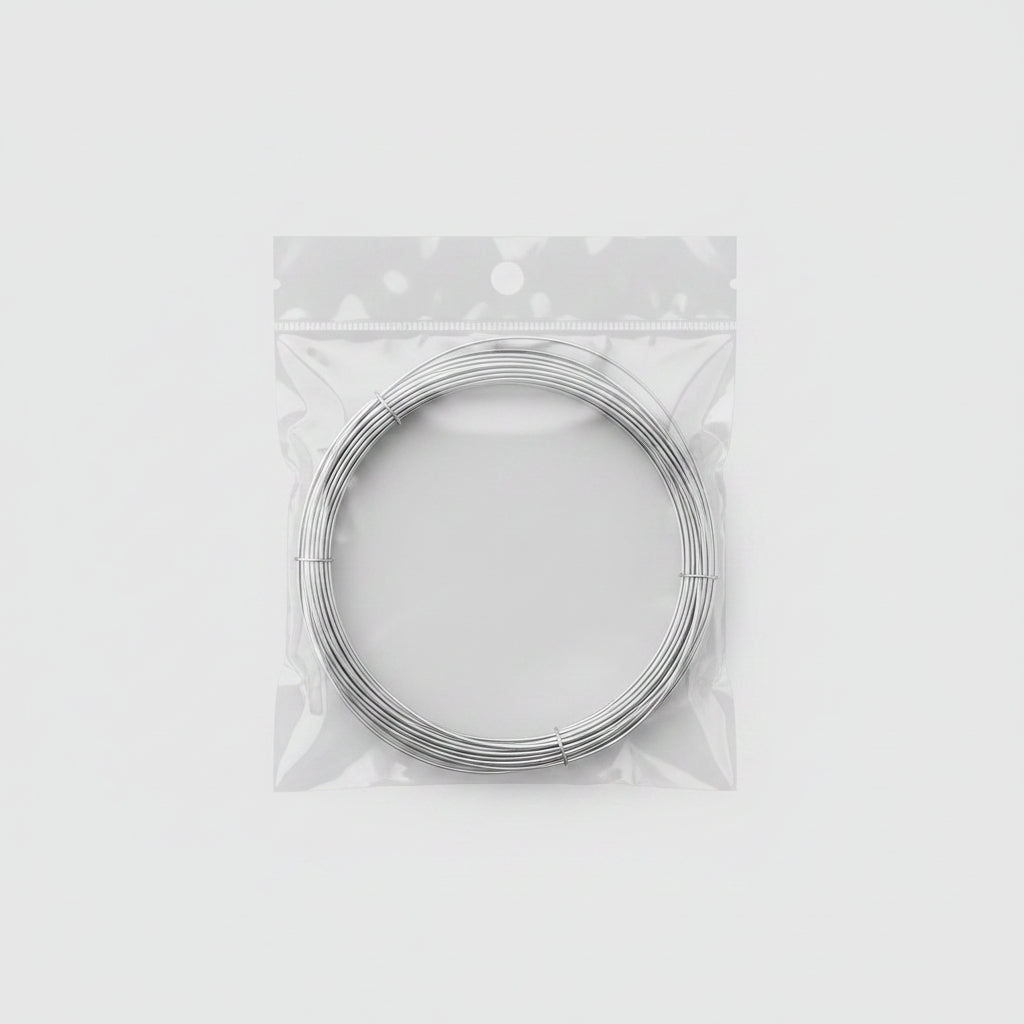 FLEXIBLE ALUMINUM CRAFT WIRE FOR ART AND JEWELRY