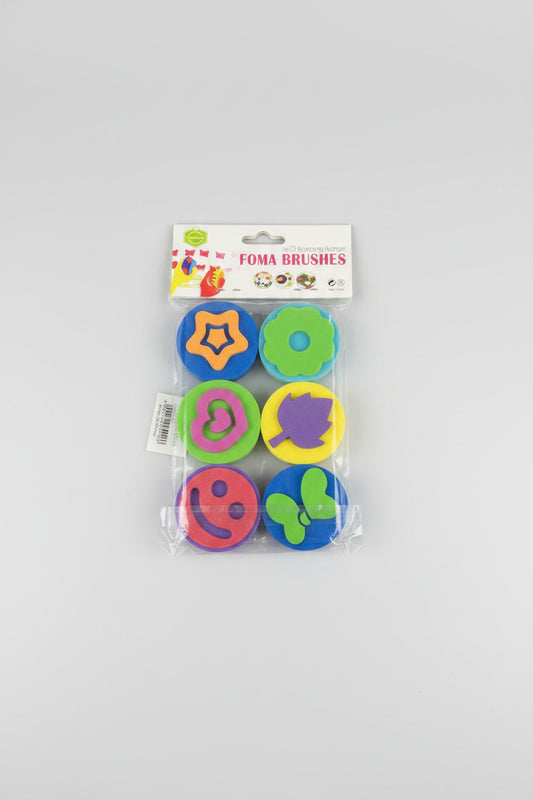 KEEP SMILING FOMA BRUSHES 6 PIECES SET