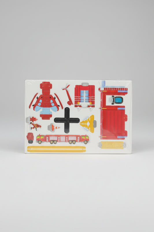 3D FIRE STATION PUZZLE DIY FOAM PUZZLE