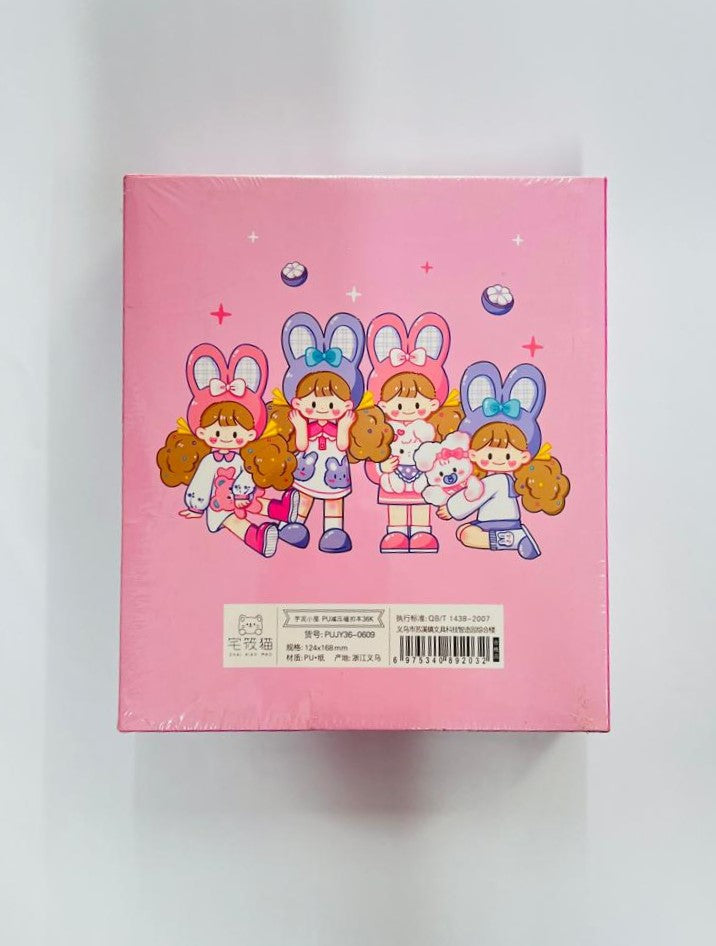 adorable kawaii "Taro" soft notebook set