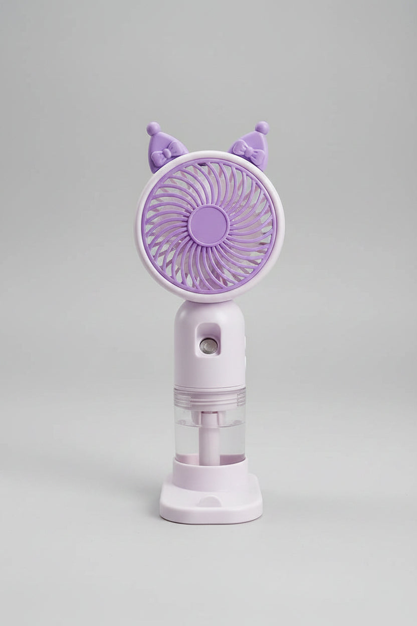 Cartoon Spray Fun Portable Handheld Fan