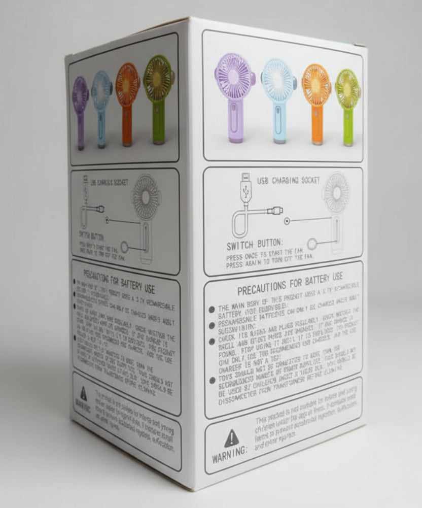 Mini Handheld Fan