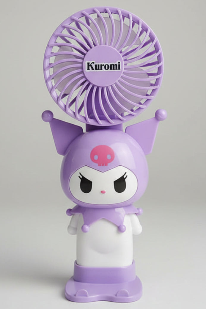 Kuromi Mini Fan