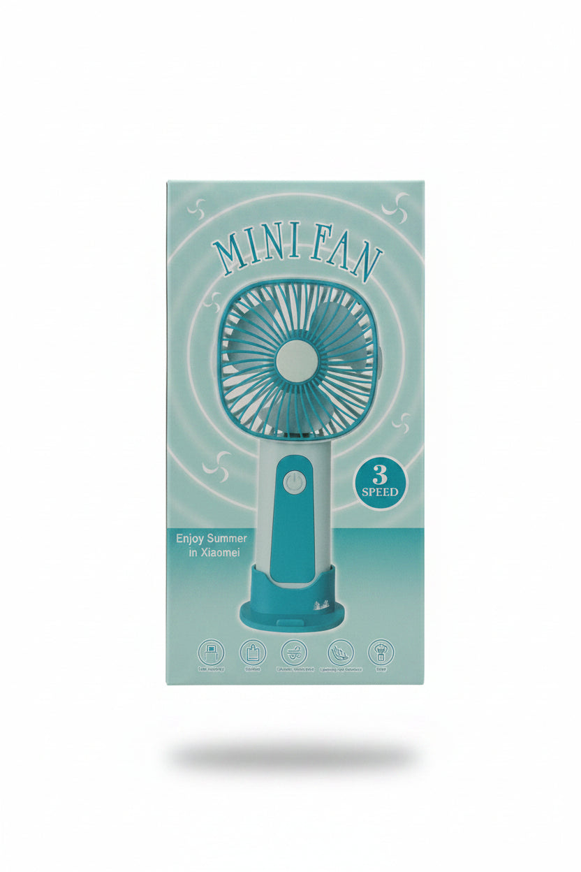 🌬️ Mini Rechargeable Fan Available at Malik Stationery 🌬️