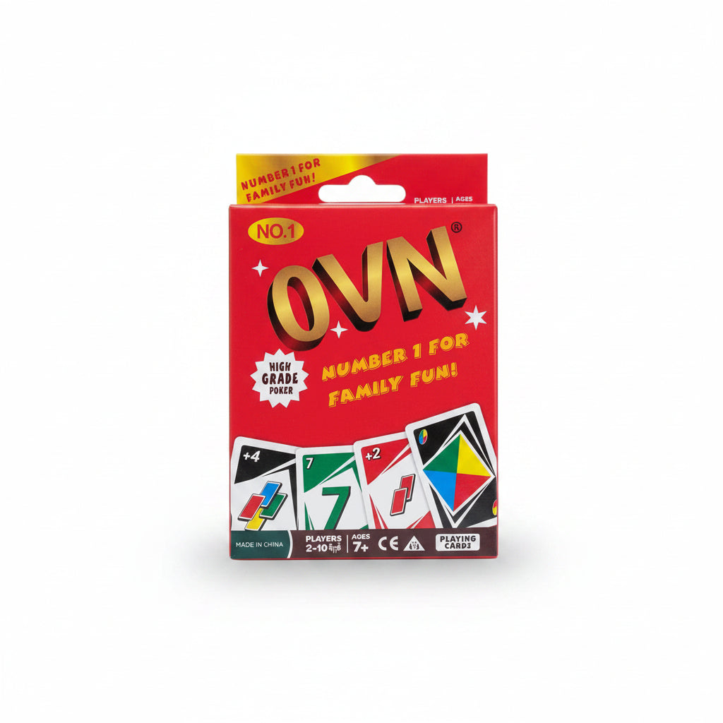 UNO-Style Playing Cards – Family Card Game (2–10 Players)