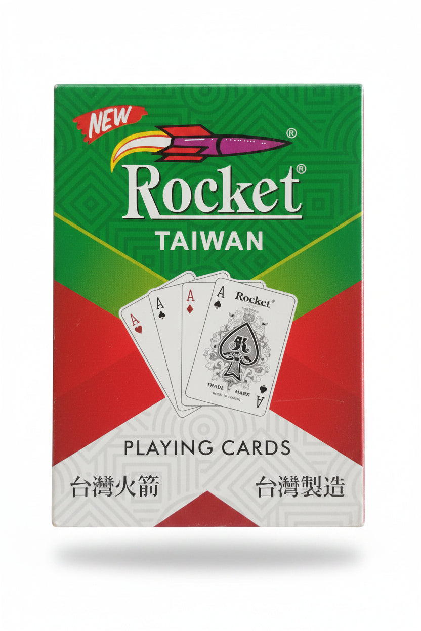 Rocket Taiwan Classic Playing Cards – Premium Standard Poker Deck