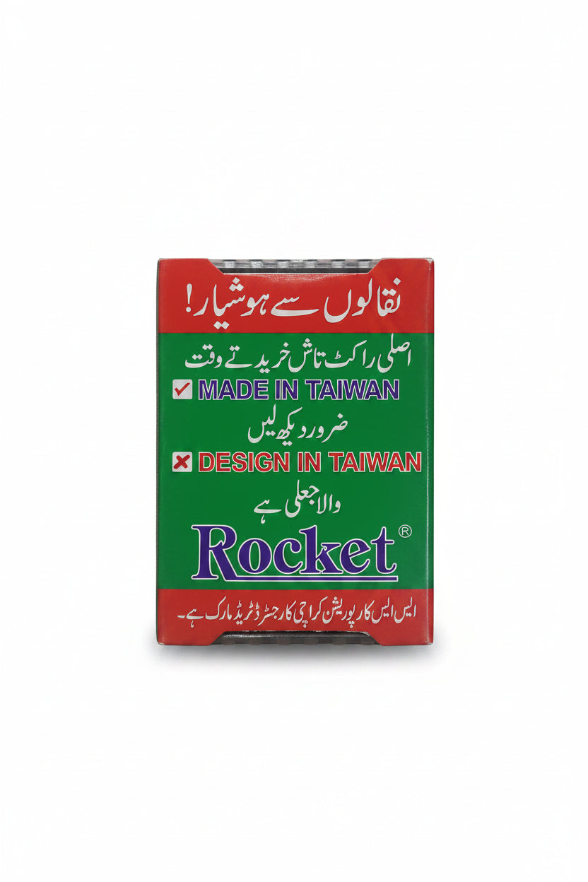 🃏 Rocket Playing Cards (Original) – Premium Quality Plastic Coated Deck