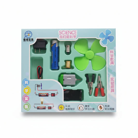 Electric Fan &amp; Circuit Science Experiment Kit for Kids