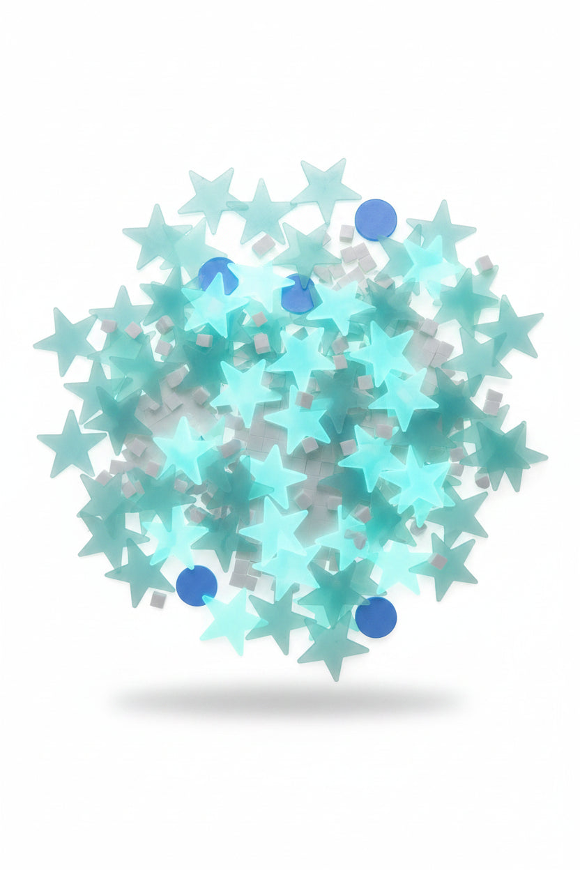 Glow in the Dark Star Wall Stickers