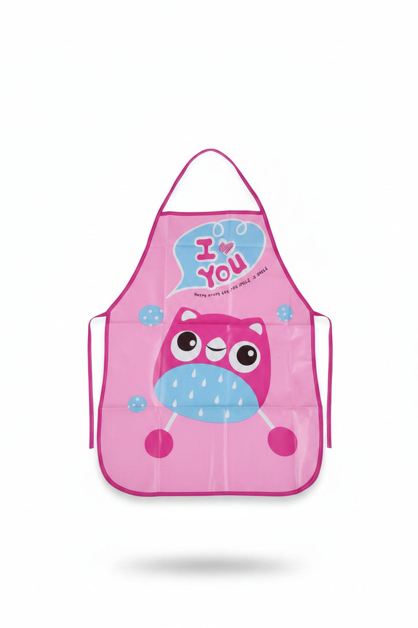Kids Waterproof Cartoon Apron