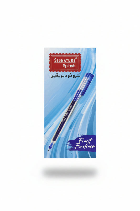 SIGNATURE SPLASH FINELINER 10 PCS BOX